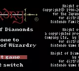 Image n° 1 - screenshots  : Wizardry III Knight of Diamonds
