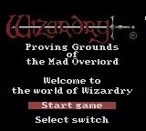 Image n° 1 - screenshots  : Wizardry I Proving Grounds for the Mad Overlord