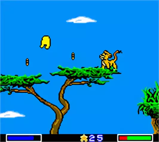 Image n° 4 - screenshots : Lion King, The - Simba's Mighty Adventure