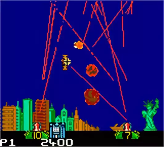 Image n° 9 - screenshots : Missile Command