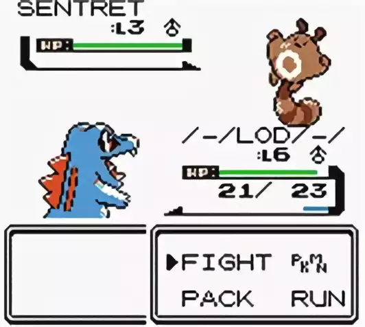 Image n° 3 - screenshots : Pokemon - Silver Version