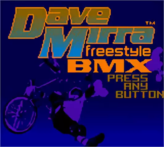 Image n° 8 - titles : Dave Mirra Freestyle BMX