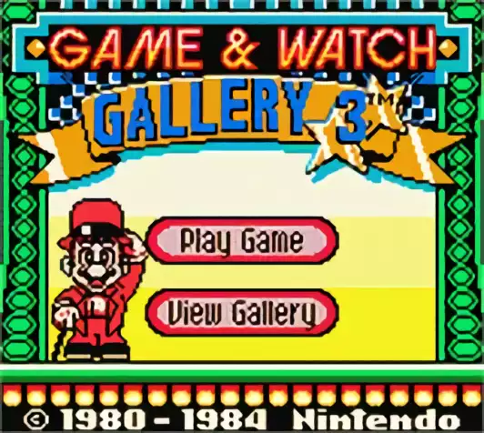 Image n° 10 - titles : Game & Watch Gallery 3