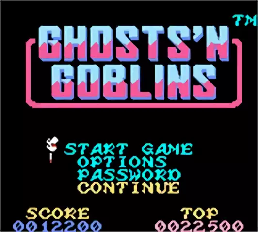 Image n° 10 - titles : Ghosts'n Goblins