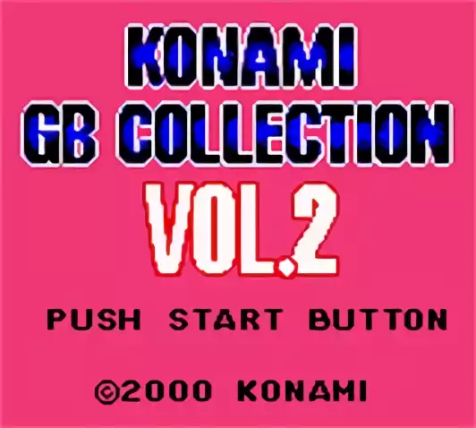 Image n° 5 - titles : Konami GB Collection Vol. 2