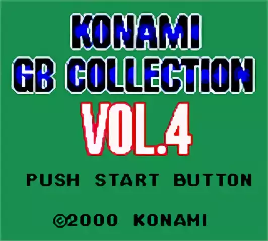 Image n° 5 - titles : Konami GB Collection Vol.4