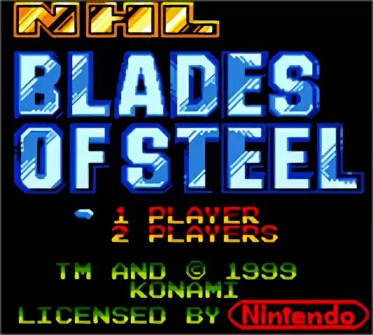 Image n° 9 - titles : NHL Blades of Steel 2000