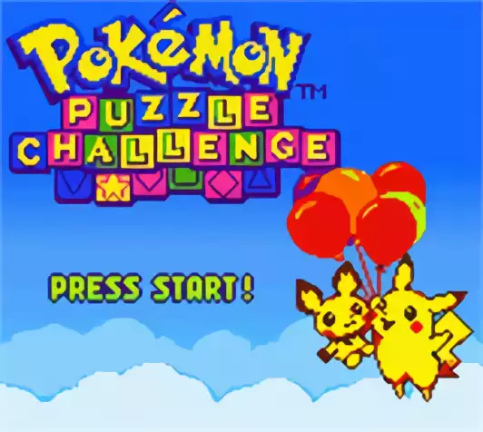 Image n° 10 - titles : Pokemon Puzzle Challenge