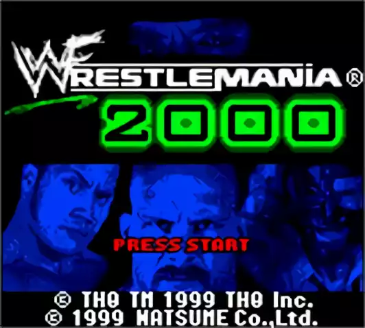 Image n° 9 - titles : WWF Wrestlemania 2000