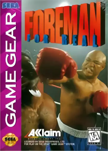 Image n° 1 - box : Foreman for Real