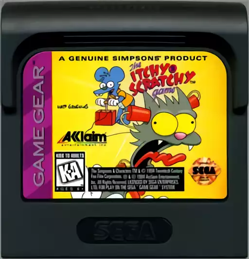 Image n° 2 - carts : Itchy & Scratchy Game, The