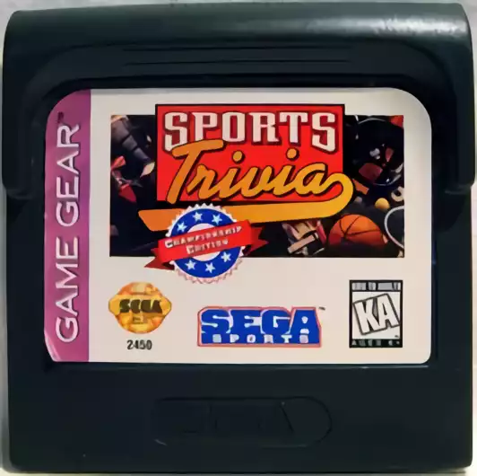 Image n° 2 - carts : Sports Trivia - Championship Edition