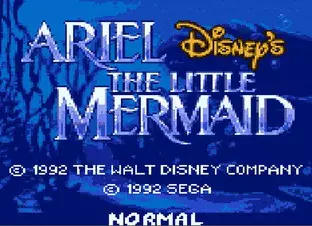 Image n° 3 - screenshots  : Ariel - The Little Mermaid