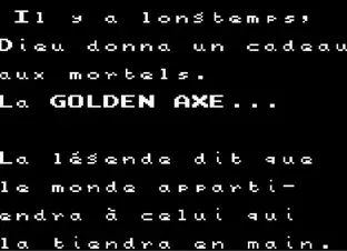 Image n° 3 - screenshots  : Ax Battler - A Legend of Golden Axe