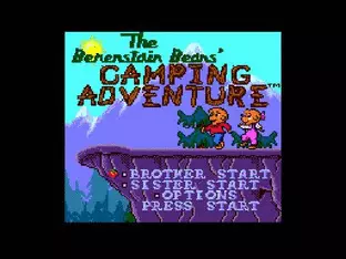 Image n° 5 - screenshots  : Berenstain Bears', The - Camping Adventure