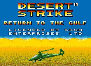 Image n° 3 - screenshots  : Desert Strike - Return to the Gulf