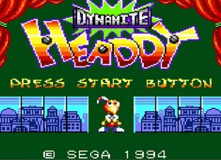 Image n° 3 - screenshots  : Dynamite Headdy