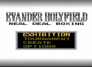 Image n° 2 - screenshots  : Evander Holyfield's Boxing