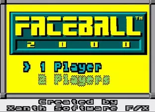 Image n° 3 - screenshots  : Faceball 2000