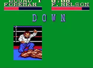 Image n° 6 - screenshots  : George Foreman's KO Boxing