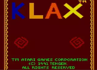 Image n° 3 - screenshots  : Klax