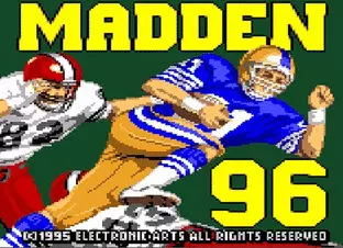 Image n° 3 - screenshots  : Madden NFL '96