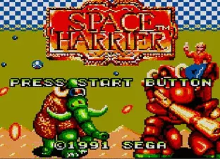 Image n° 3 - screenshots  : Space Harrier