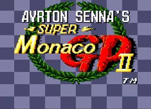 Image n° 3 - screenshots  : Super Monaco GP