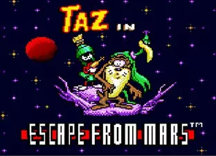 Image n° 3 - screenshots  : Taz in Escape from Mars