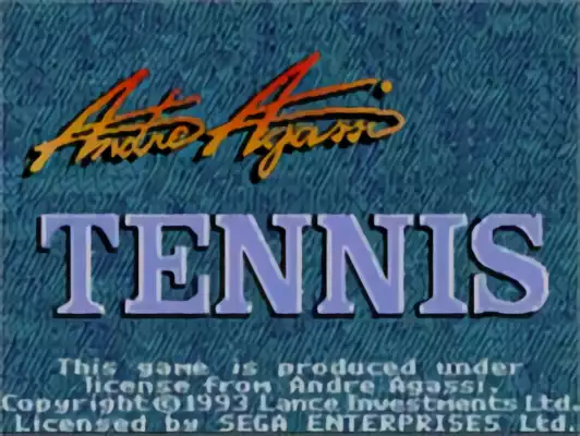 Image n° 10 - titles : Andre Agassi Tennis