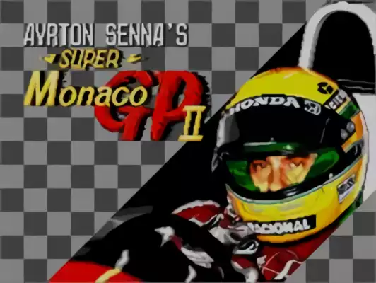 Image n° 10 - titles : Ayrton Senna's Super Monaco GP II