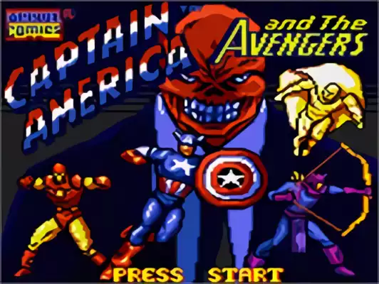 Image n° 11 - titles : Captain America and the Avengers