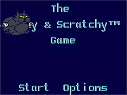 Image n° 4 - titles : Itchy & Scratchy Game, The