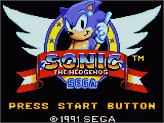 Image n° 10 - titles : Sonic the Hedgehog