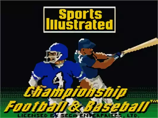 Image n° 4 - titles : Sports Illustrated Championship Football & Baseball