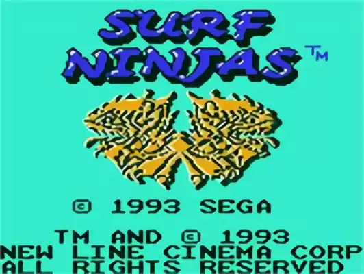 Image n° 5 - titles : Surf Ninjas