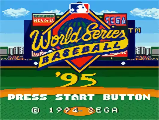Image n° 4 - titles : World Series Baseball '95