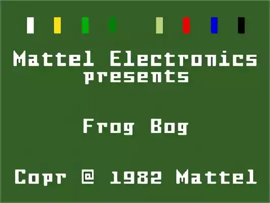 Image n° 5 - titles : Frog Bog