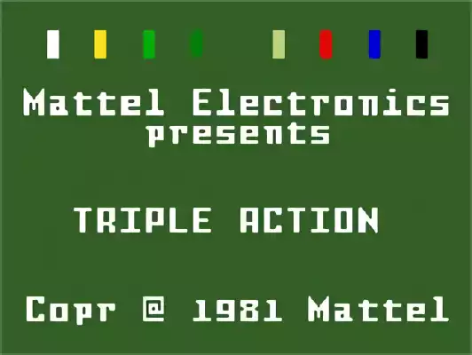 Image n° 5 - titles : Triple Action