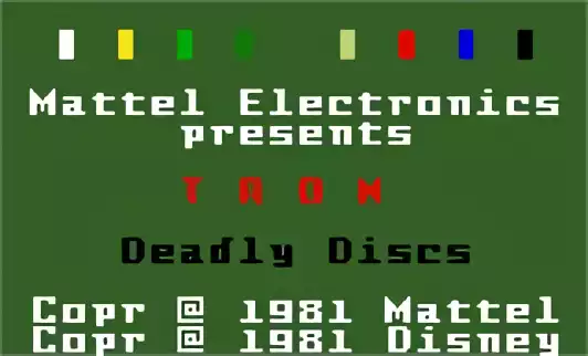 Image n° 5 - titles : TRON - Deadly Discs Image n° 5 - titles : TRON - Deadly Discs