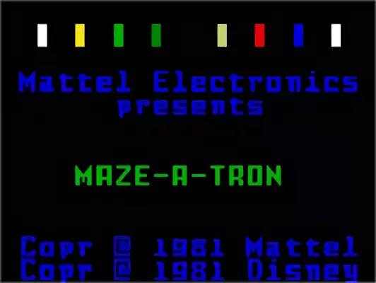 Image n° 5 - titles : TRON - Maze-A-Tron