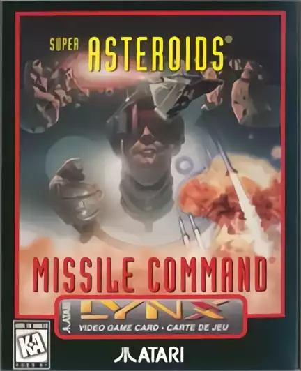 Image n° 1 - box : Super Asteroids & Missile Command