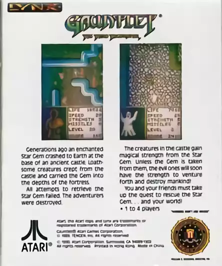 Image n° 2 - boxback : Gauntlet - The Third Encounter