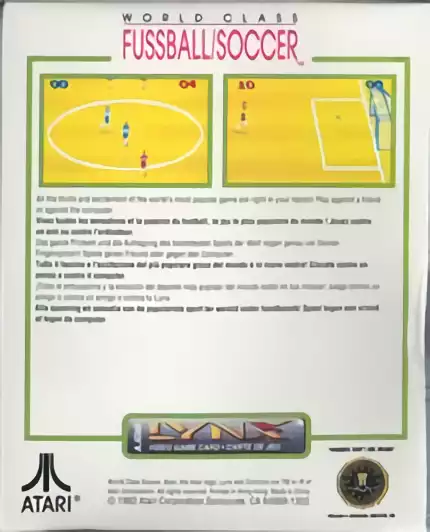 Image n° 2 - boxback : World Class Soccer