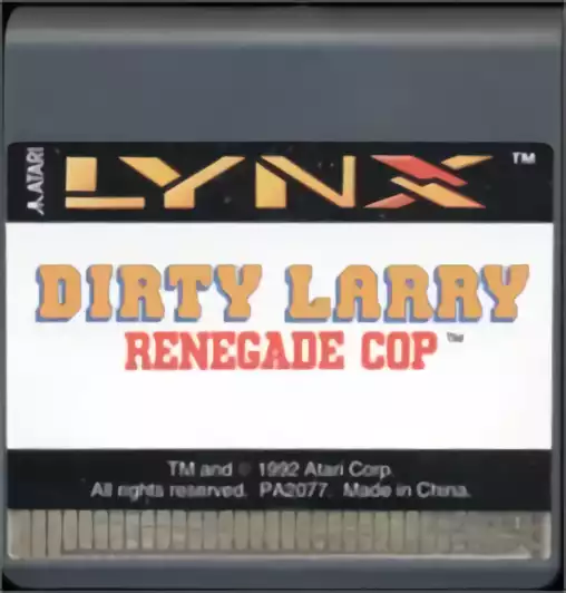 Image n° 3 - carts : Dirty Larry - Renegade Cop