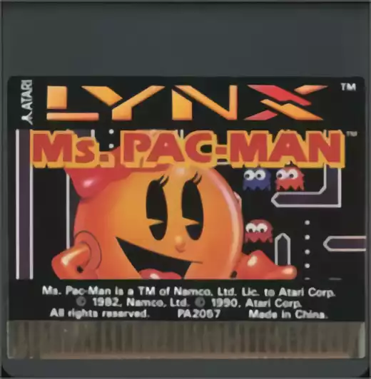 Image n° 2 - carts : Ms. Pac-Man