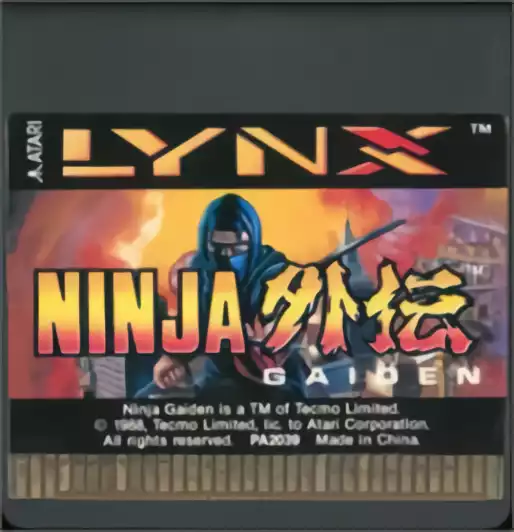 Image n° 3 - carts : Ninja Gaiden
