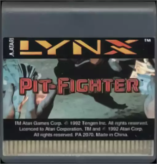 Image n° 3 - carts : Pit Fighter - The Ultimate Competition