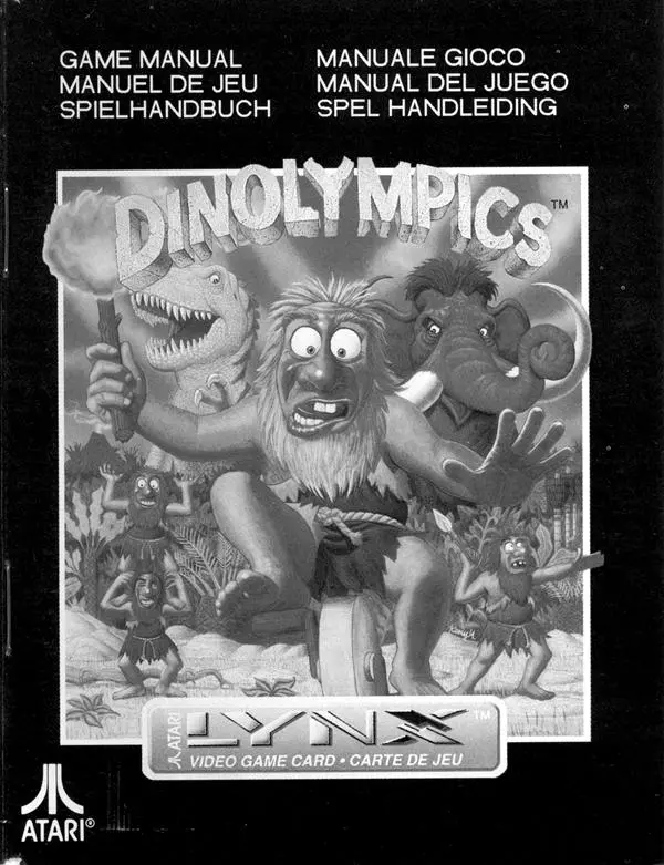 manual for Dinolympics