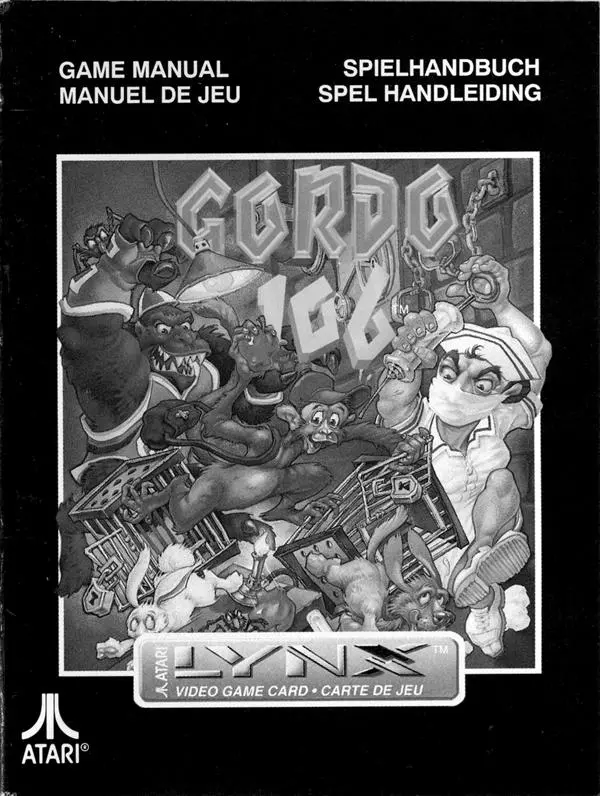 manual for Gordo 106 - The Mutated Lab Monkey